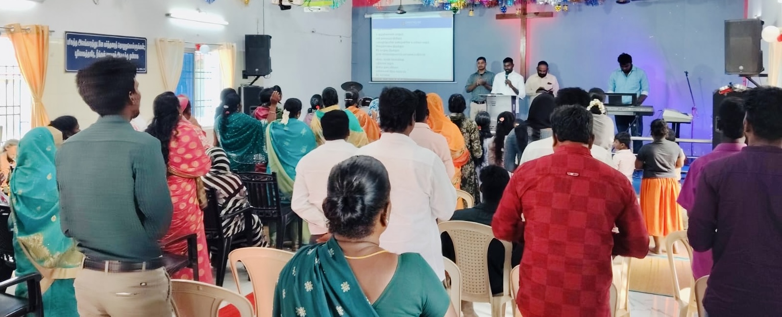 Sunday service at Del Ministry Church